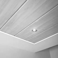 Viertelstab weiß Hochglanz 2,6 m