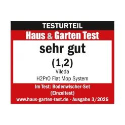 Vileda H2PRO Flat Mop System