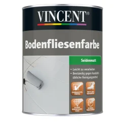 Vincent Bodenfliesenfarbe Steingrau matt 2,5 L