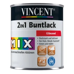 Vincent Lack 2in1 Buntlack MIX IT! glänzend 0,75 l