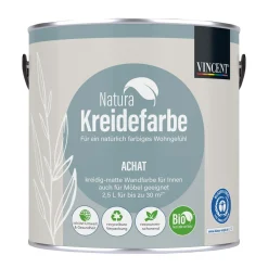 Vincent Natura Kreidefarbe Achat matt 2,5 L