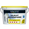 Vincent Wand- und Deckenfarbe Silikat Aussenfarbe MIX IT! 2,5 l