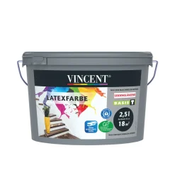 Vincent Wandfarbe Latexfarbe Mix It seidenglänzend 2,5 L