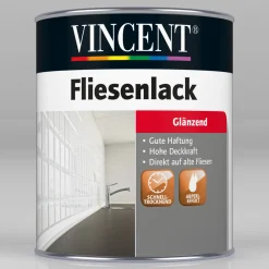 Vincent Fliesenlack weiß glänzend 750 ml