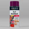 Vincent 2in1 Buntlack Spray rubinrot glänzend 400 ml