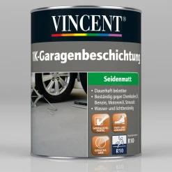 Vincent 1K-Garagen-Beschichtung Lichtgrau 2,5 L