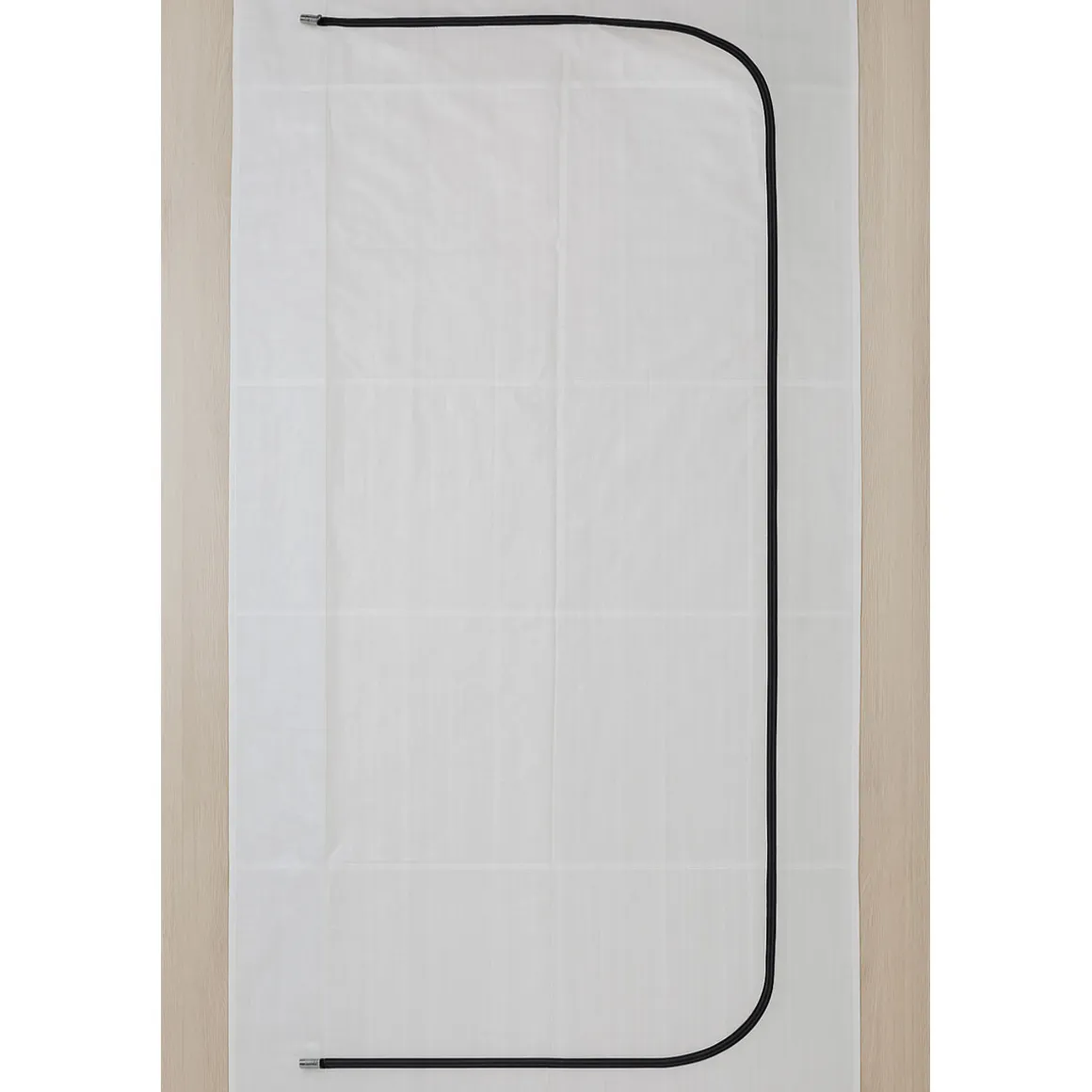 Vincent Staubschutztür mit Reissverschluss