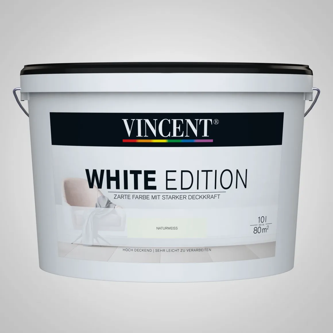 Vincent White Edition Naturweiß 10 L