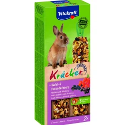 Vitakraft Kräcker Wald- Holunderbeere für Zwergkaninchen