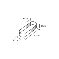 Vitavia Erweiterung stretched 401 rubin
