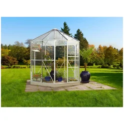 Vitavia Gewächshaus Juno 4500 4,5m² 3 mm weiß