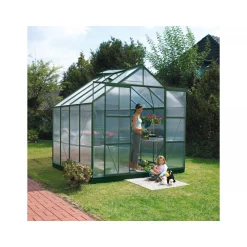 Vitavia Gewächshaus Mars 6700 3 mm Einscheibensicherheitsglas grün