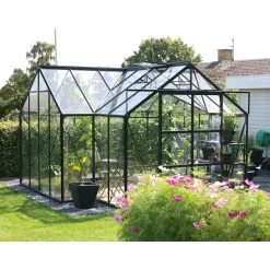 Vitavia Gewächshaus Sirona 13m² 3 mm schwarz
