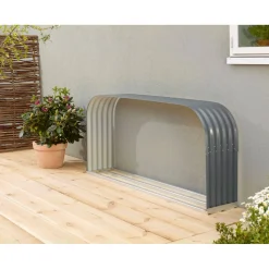 Vitavia Kaminholzregal Lignum flach granit