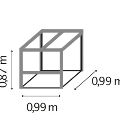 Vitavia Komposter Tomma schwarz