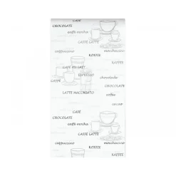 Vliestapete Kaffee weiß