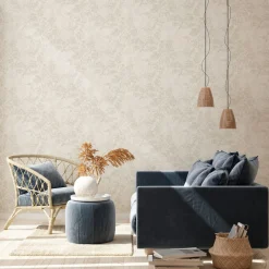 Vliestapete New Walls 10,5 x 0,53 m Äste creme/taupe