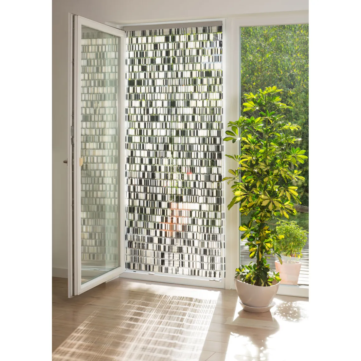 Vorhang Tube 90 x 200 cm Kunststoff