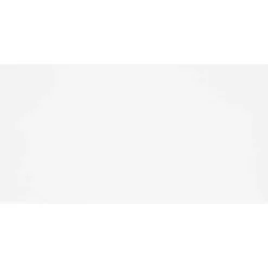 Wandfliese weiß matt 30 x 60 x 0,75 cm