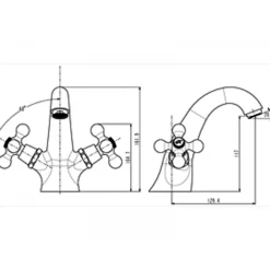 Waschtischarmatur Elk