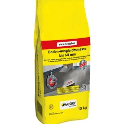 Weber Bodenausgleichsmasse bis 60 mm 10 kg