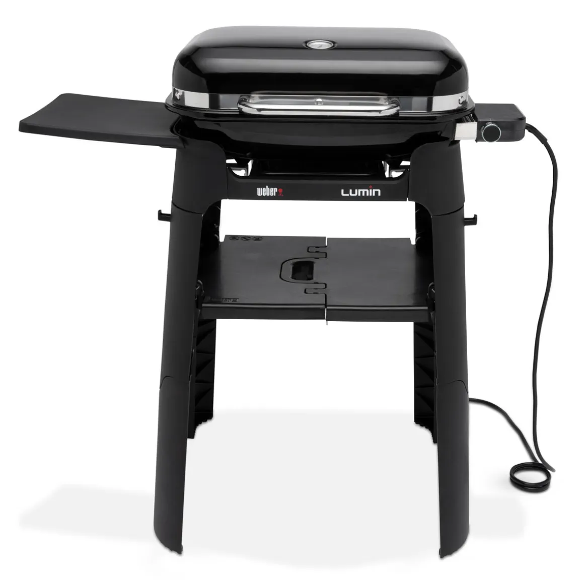 Weber Elektrogrill Lumin mit Stand Black