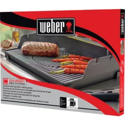 Weber Gourmet BBQ System -Grillrost mit Rosteinsatz für Spirit
