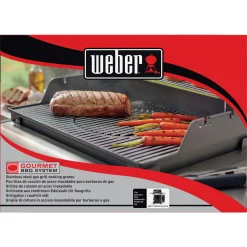 Weber Gourmet BBQ System -Grillrost mit Rosteinsatz für Spirit