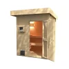 Weka Premium Massivholz-Sauna Bergen Größe 3 Sparset 7,5 Bio S