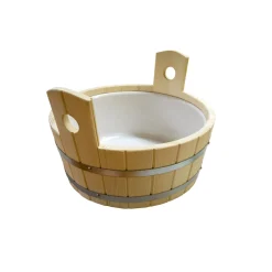 Weka Fußkübel aus Fichtenholz