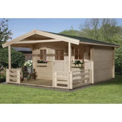 Weka Gartenhaus 110 B Größe 1/2 460 x 510 x 262 cm