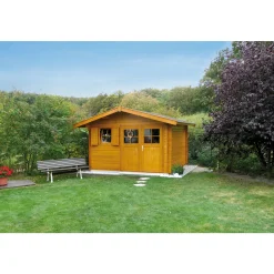 Weka Gartenhaus 109 Größe 2 mit Fußboden 420 x 370 x 262 cm