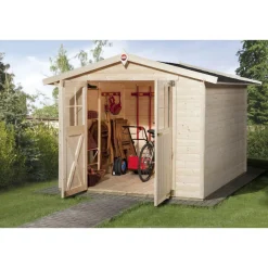 Weka Gartenhaus 316 Größe 3 natur