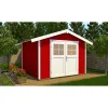 Weka Gartenhaus 122 Größe 2 schwedenrot