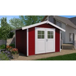 Weka Gartenhaus 122 rot