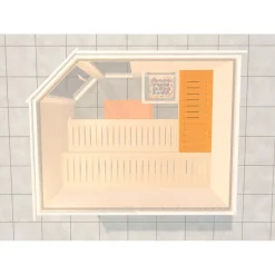 Weka Querliege für Saunatiefe 194-198 cm