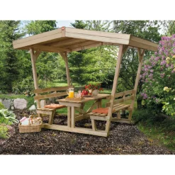 Weka Sitzlaube 662 190 x 160 cm