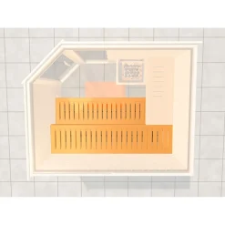 Weka Stabile Saunaliege 2