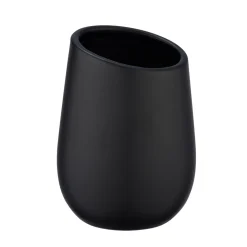 Wenko Bad-Accessoire-Set Badi Schwarz Keramik