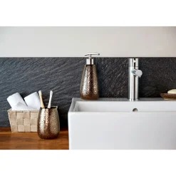 Wenko Bad-Accessoire-Set Marrakesh 3-teilig Bad-Zubehör Set