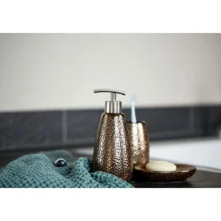 Wenko Bad-Accessoire-Set Marrakesh 3-teilig Bad-Zubehör Set