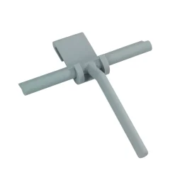 Wenko Badezimmerwischer Silikon Mola Grau