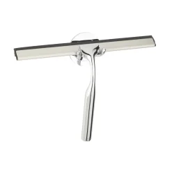 Wenko Badezimmerwischer Terni Plus Duschabzieher mit Turbo-Loc Wandbefestigung zum Ankleben