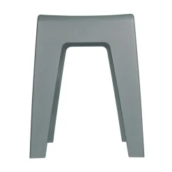 Wenko Badhocker Kumba Grau Stabile Qualität aus Kunststoff