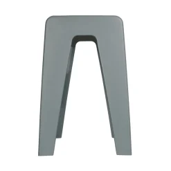 Wenko Badhocker Kumba Grau Stabile Qualität aus Kunststoff