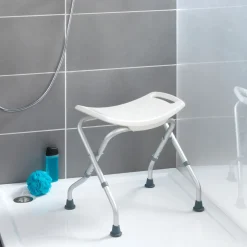 Wenko Badhocker Secura klappbar bis 120 kg Tragkraft