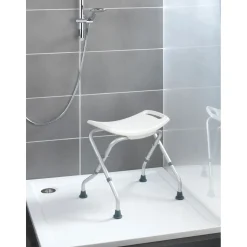 Wenko Badhocker Secura klappbar bis 120 kg Tragkraft