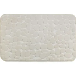 Wenko Badteppich Memory Foam Pebbles Beige 50 x 80 cm