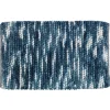 Wenko Badteppich Urdu Blau 60 x 90 cm Mit Melagne-Effekt