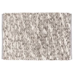 Wenko Badteppich Urdu Taupe 60 x 90 cm Mit Melagne-Effekt